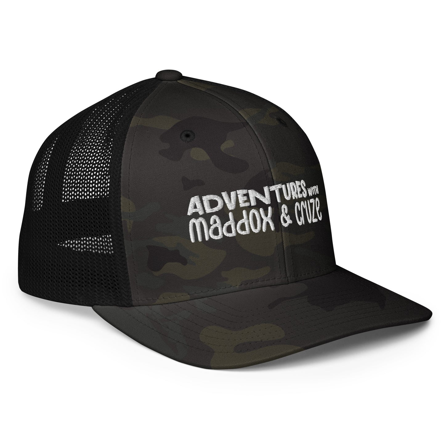 Closed-back trucker cap | Maddox and Cruze estd. 2021