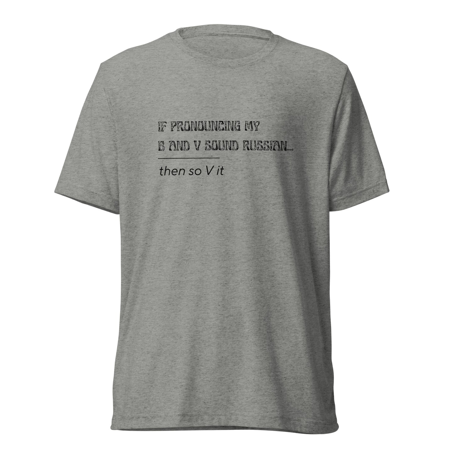 Maddox & Cruze Short sleeve Joke t-shirt | B and V Joke