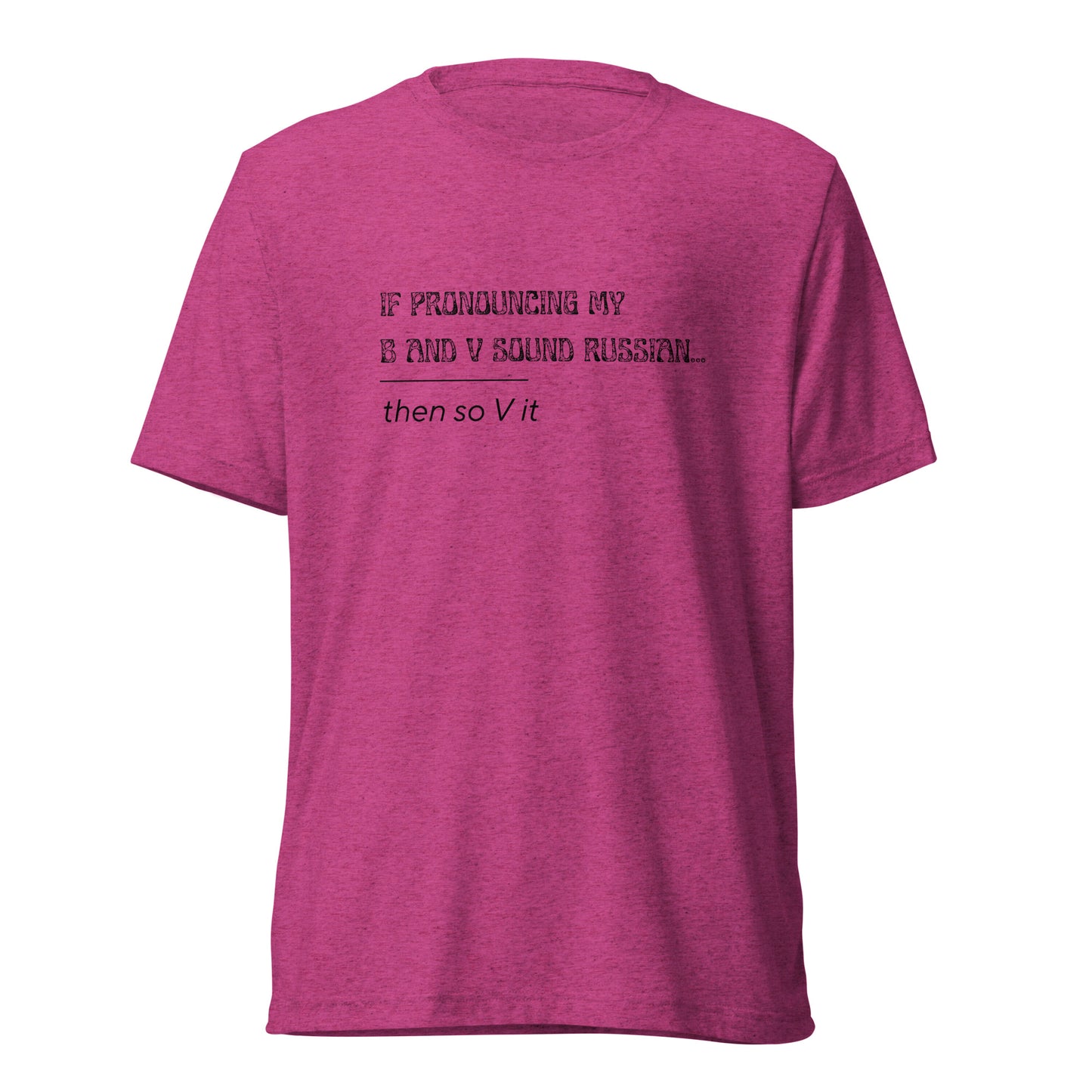 Maddox & Cruze Short sleeve Joke t-shirt | B and V Joke