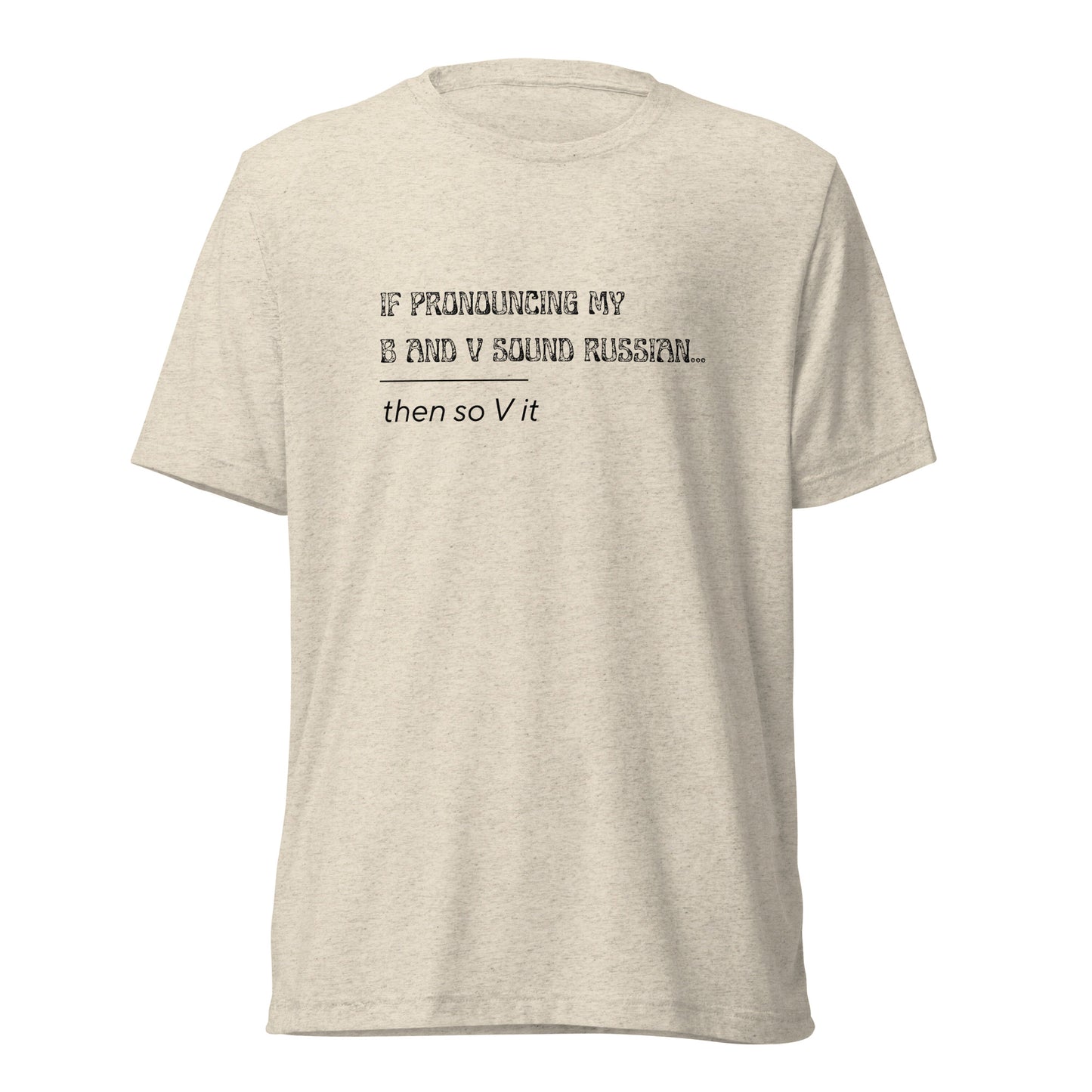 Maddox & Cruze Short sleeve Joke t-shirt | B and V Joke