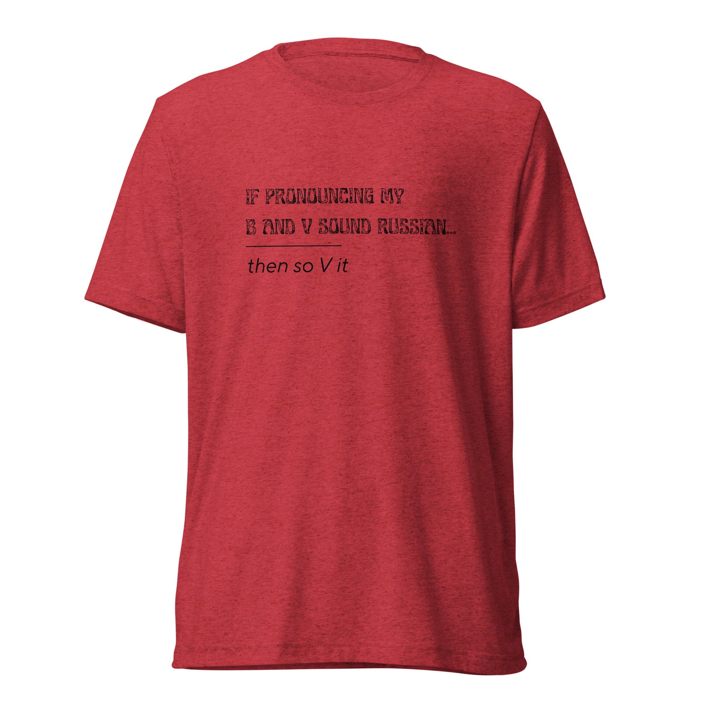 Maddox & Cruze Short sleeve Joke t-shirt | B and V Joke