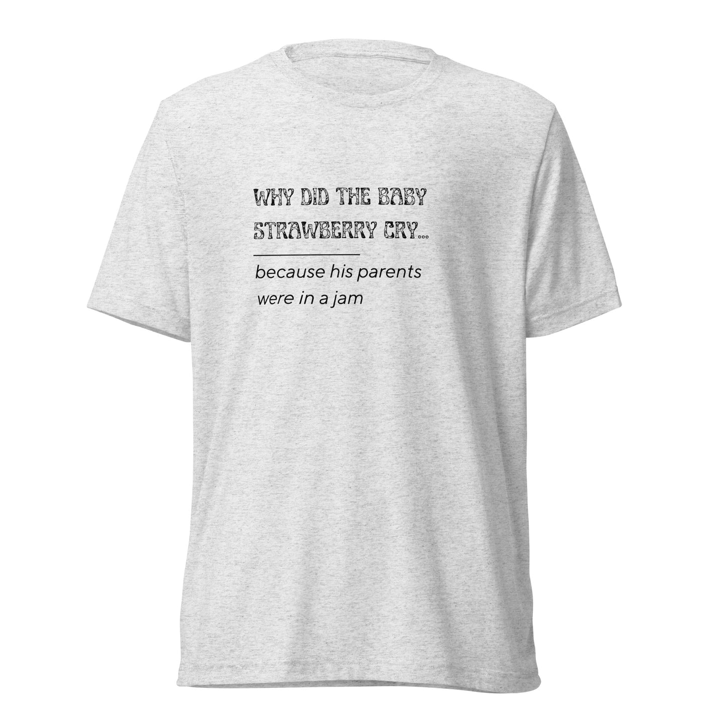 Maddox & Cruze Short sleeve Joke t-shirt | Strawberry Joke