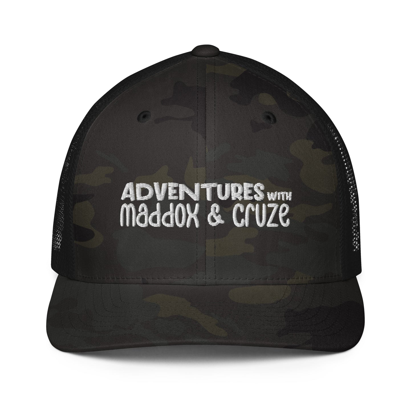 Closed-back trucker cap | Maddox and Cruze estd. 2021