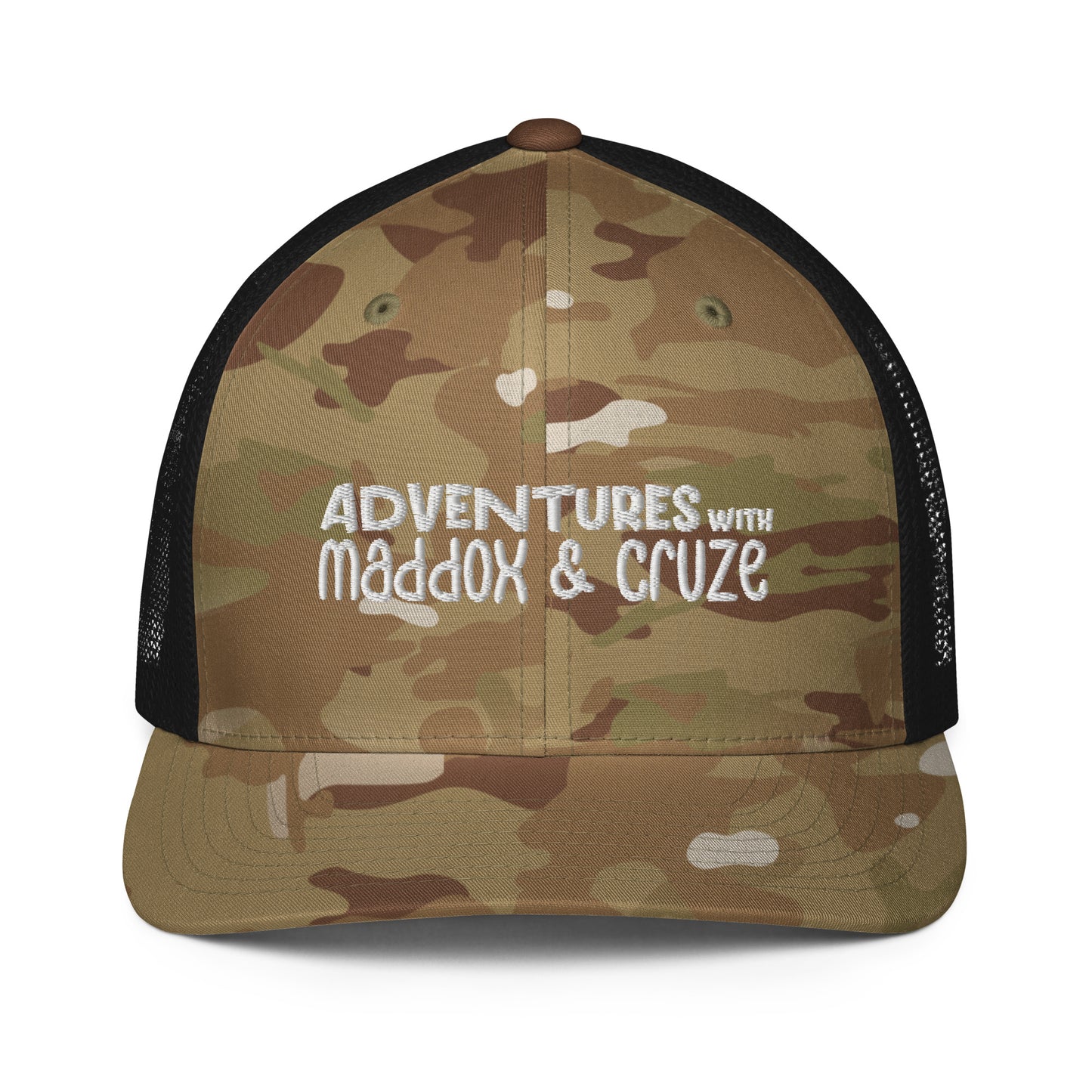 Closed-back trucker cap | Maddox and Cruze estd. 2021